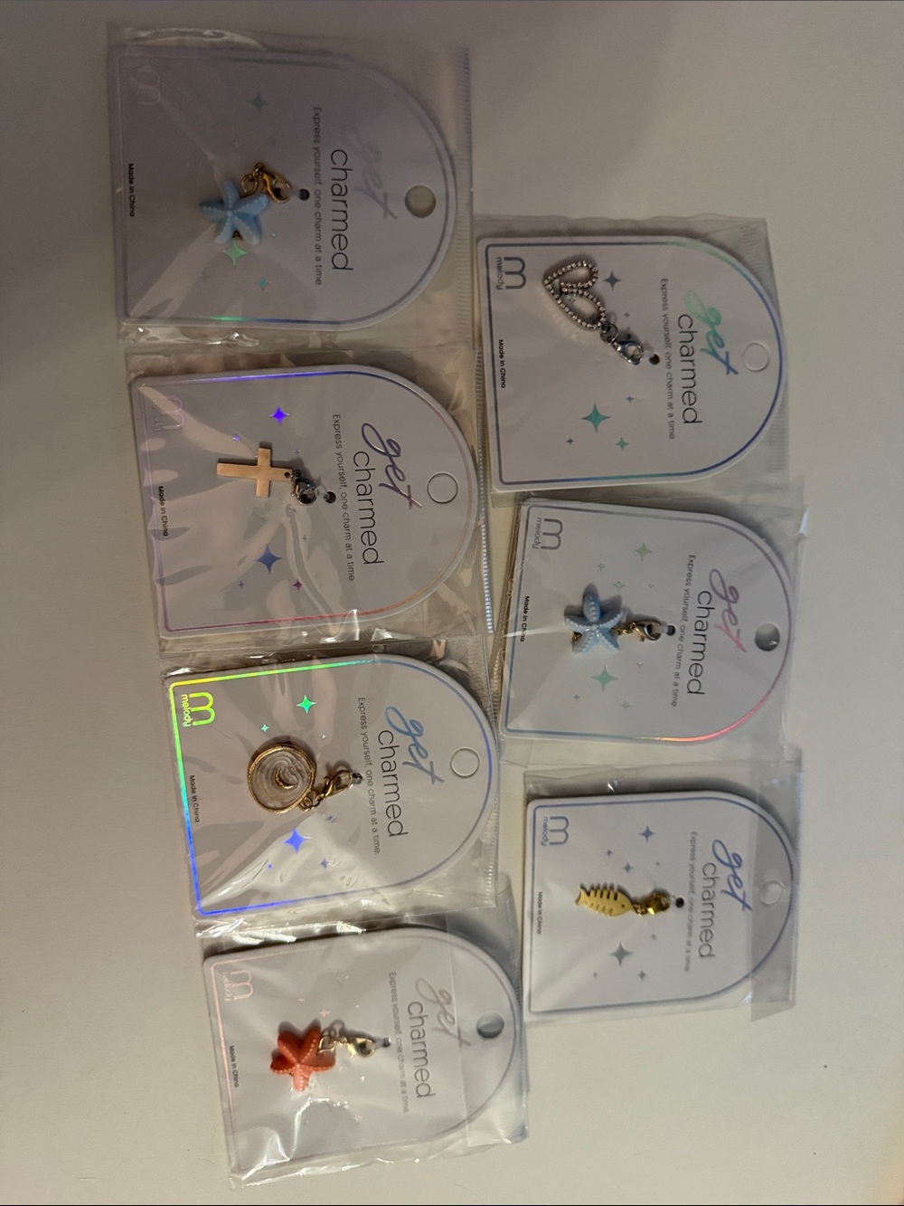 Bundle of 7 Charms